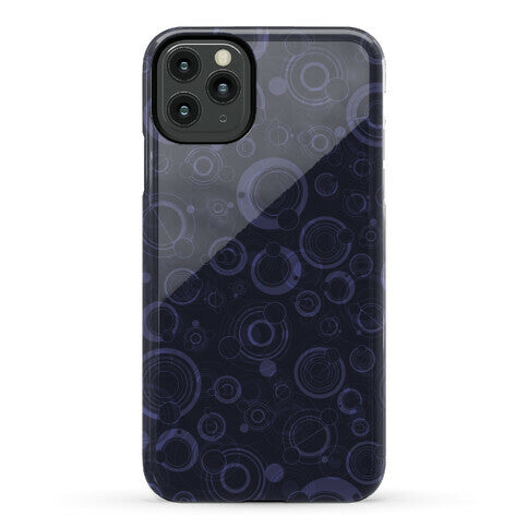Gallifreyan Text Pattern Phone Case